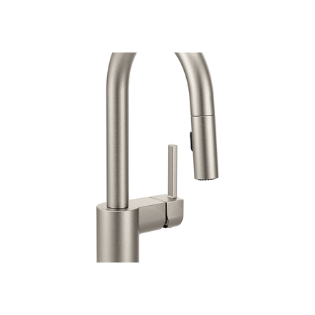 MOEN One-Handle Pulldown Bar Faucet Spot Resist Stainless 5965SRS